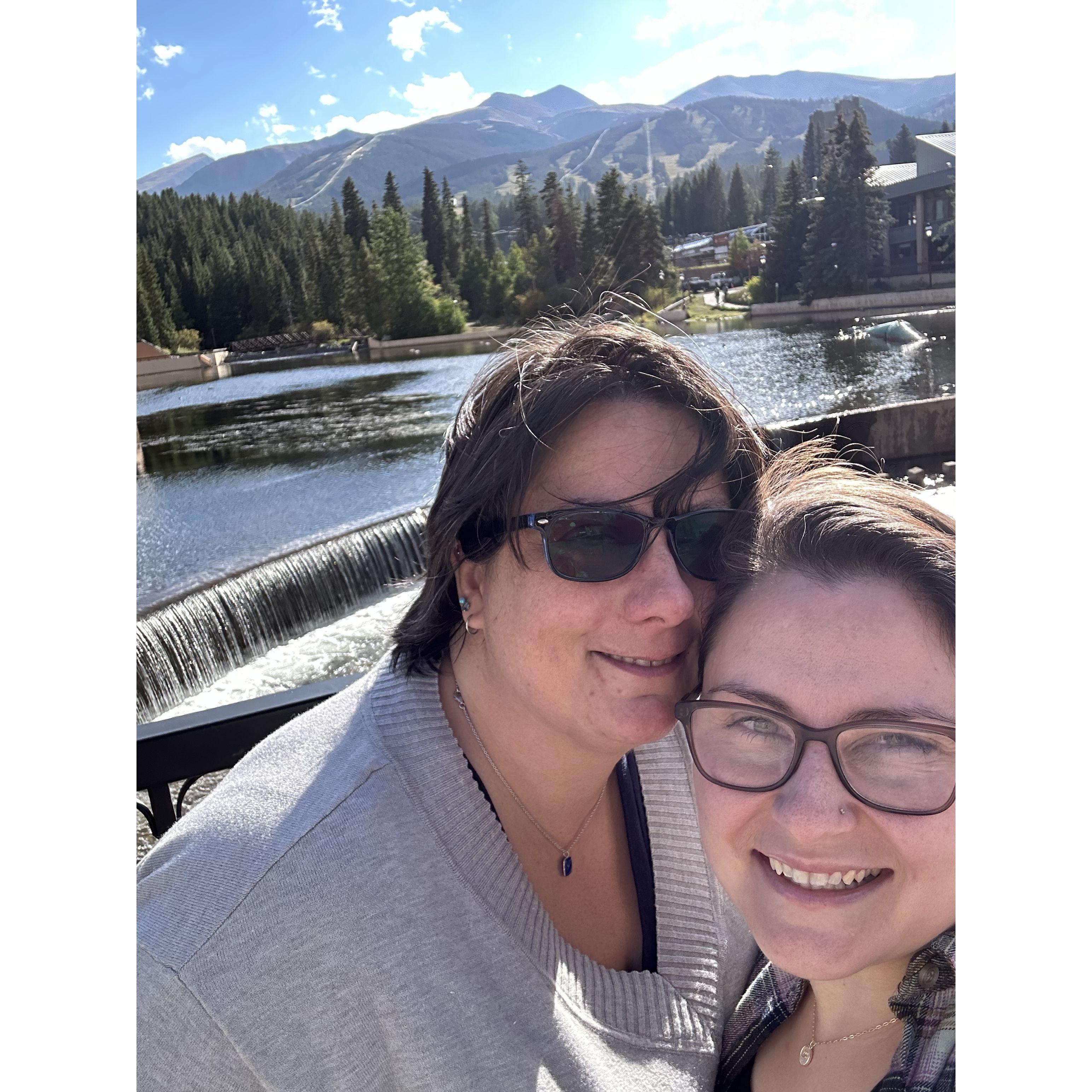 Breckenridge again, because we're cute and very swoony post-engagement