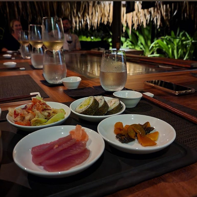 Teppanyaki Dinner for Two on Honeymoon