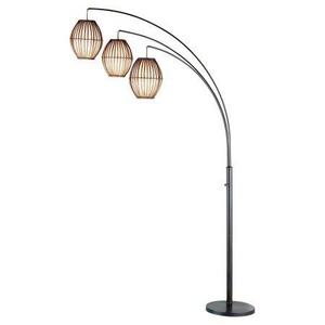 Adesso Maui Arc Lamp - Antique Bronze