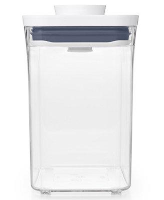 OXO Pop Rectangular Short Food Storage Container