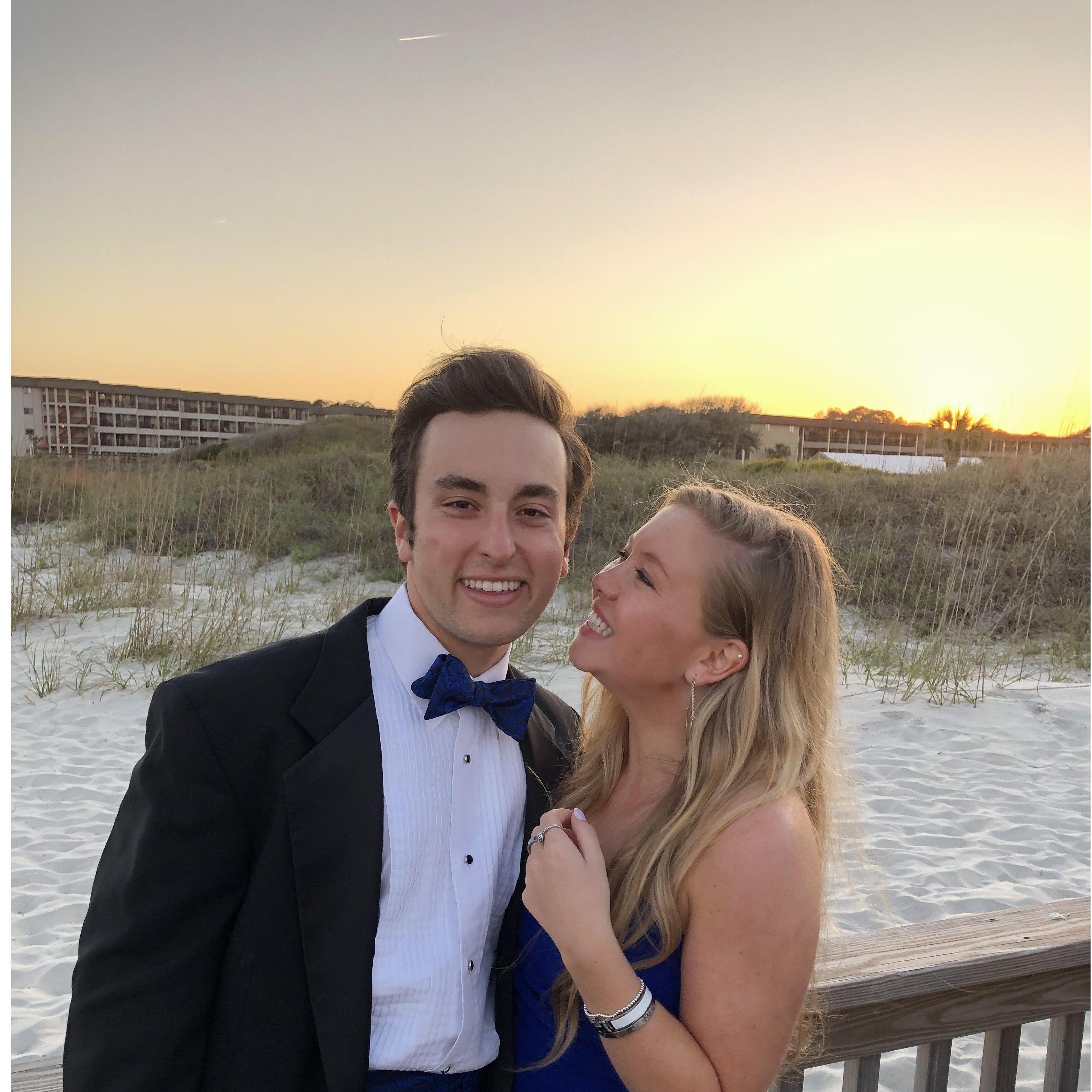 Zach's Fraternity Formal in Hilton Head, SC-
March 2019