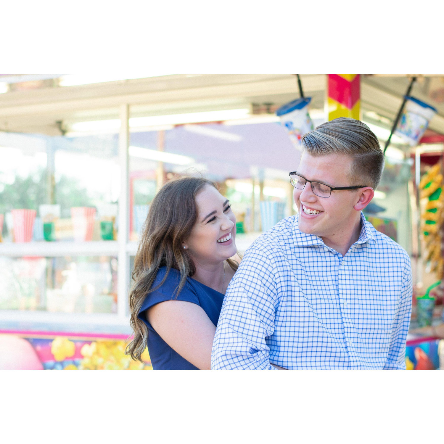 We had so much fun at our anniversary photoshoot at the county fair!