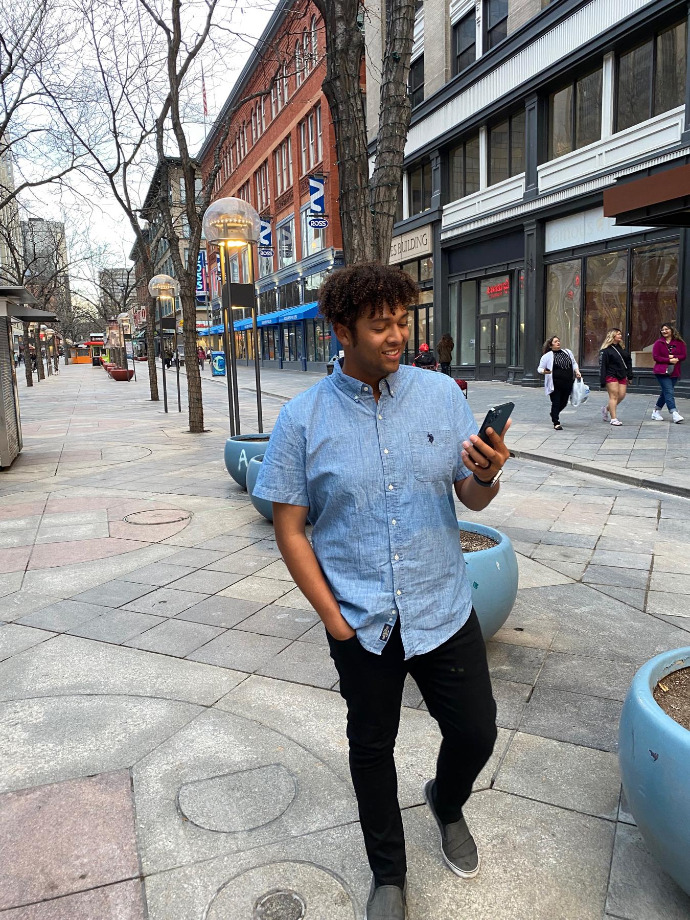 Us FaceTiming our people telling them the news!!