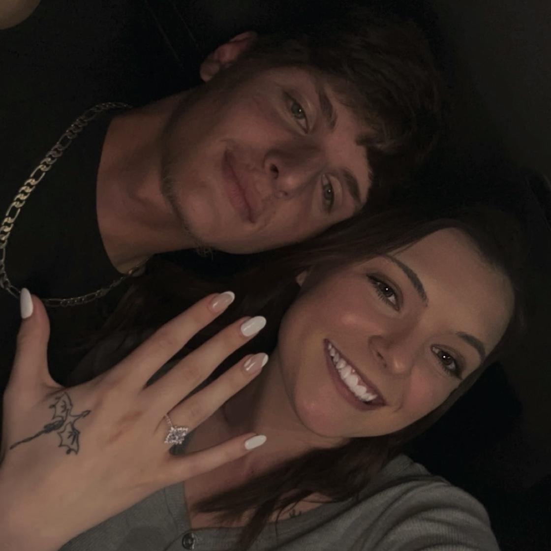 When we got engaged!!!
