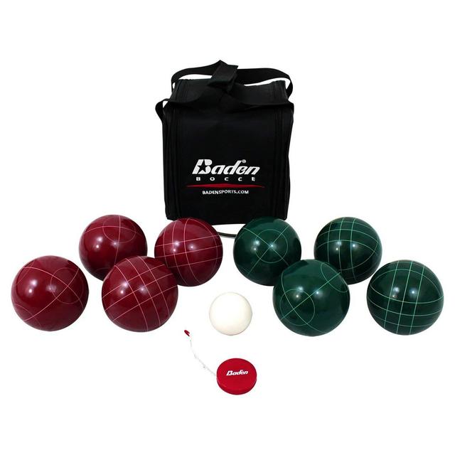 Baden Champions 107mm Bocce Ball Set with Carry Case and Measuring Tape