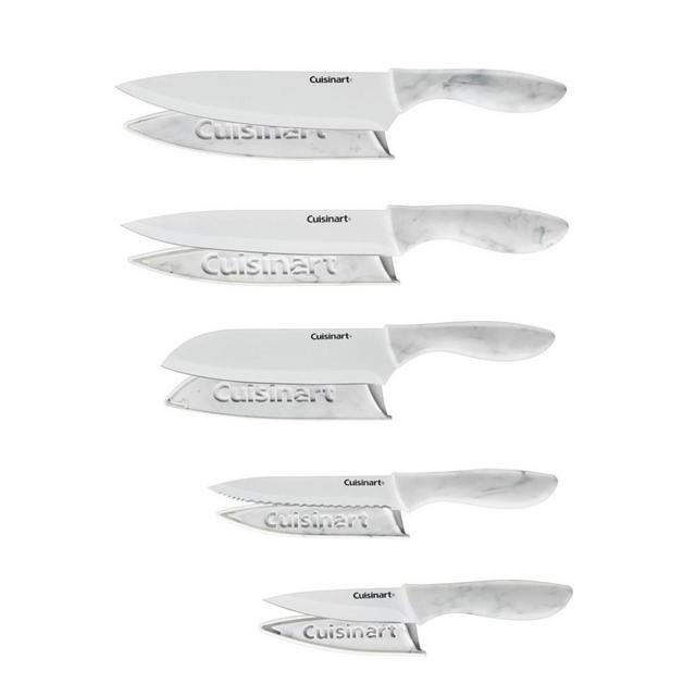 Cuisinart 10-Piece Marble Ceramic Knife Set