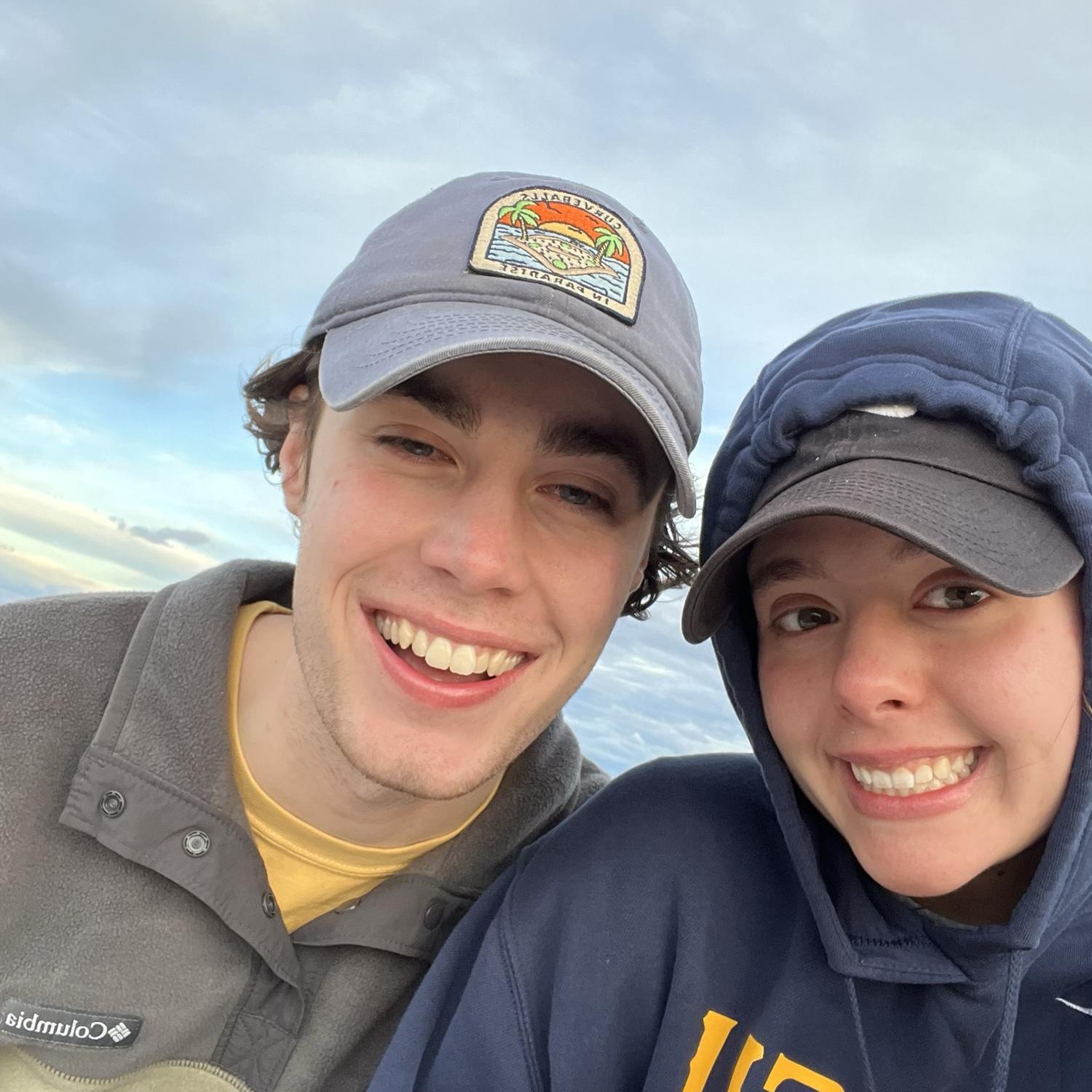 Roane Mtn hike on Jan 1, 2022