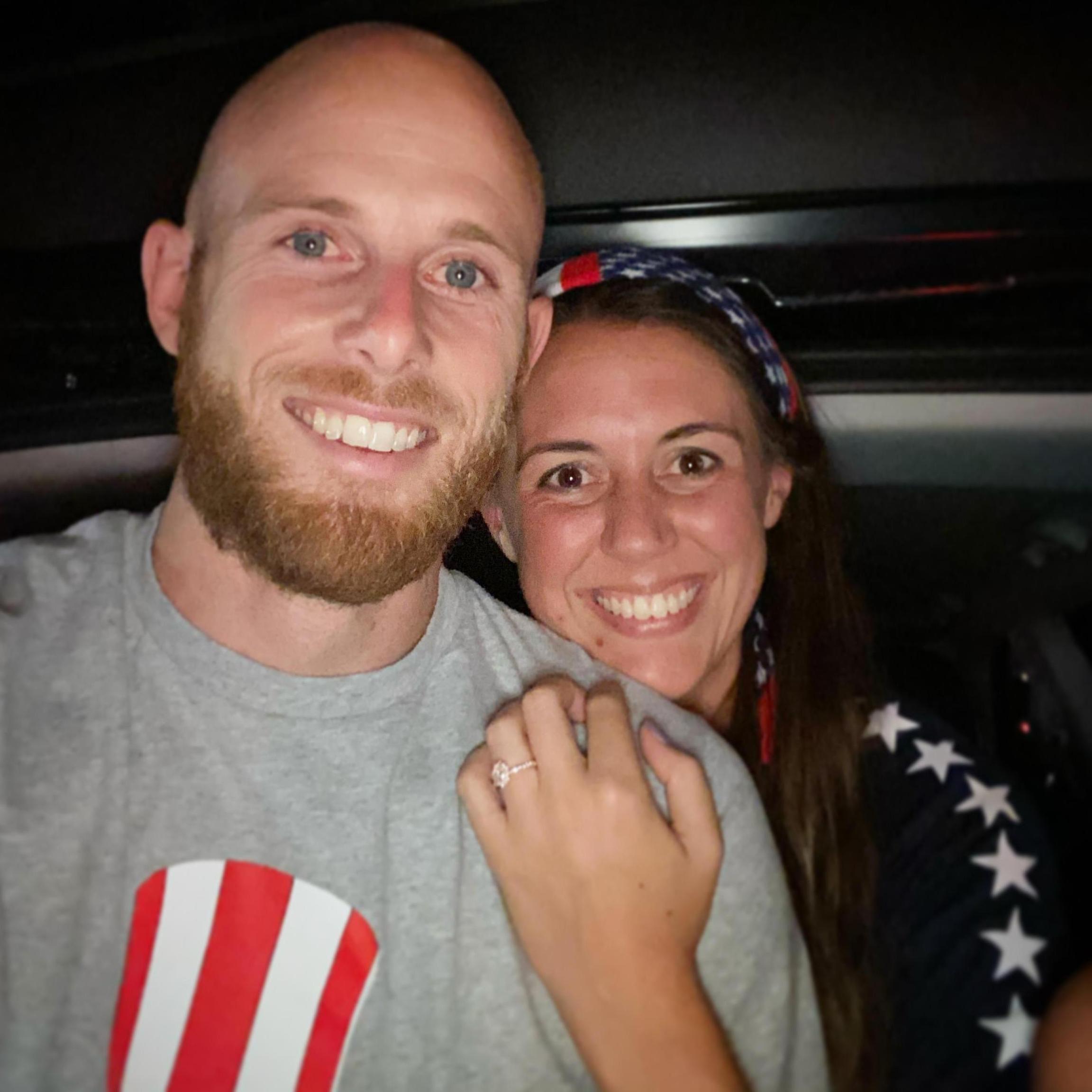 7/4/20 - the night we got engaged!