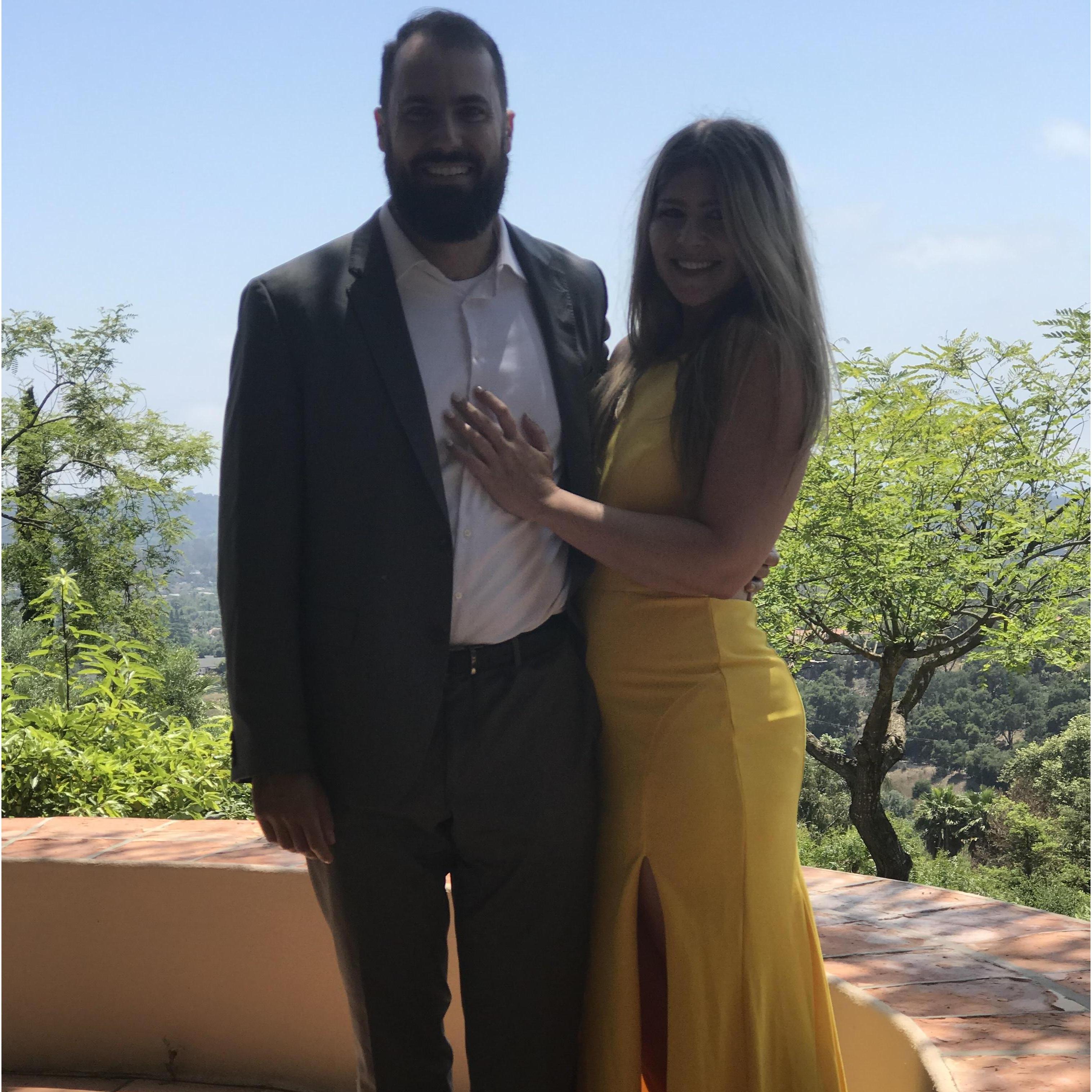 Our first wedding @SantaBarbara