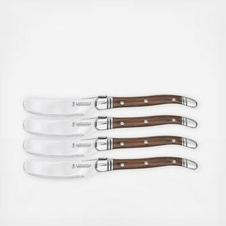 Laguiole Soft Cheese Knife, Set of 4