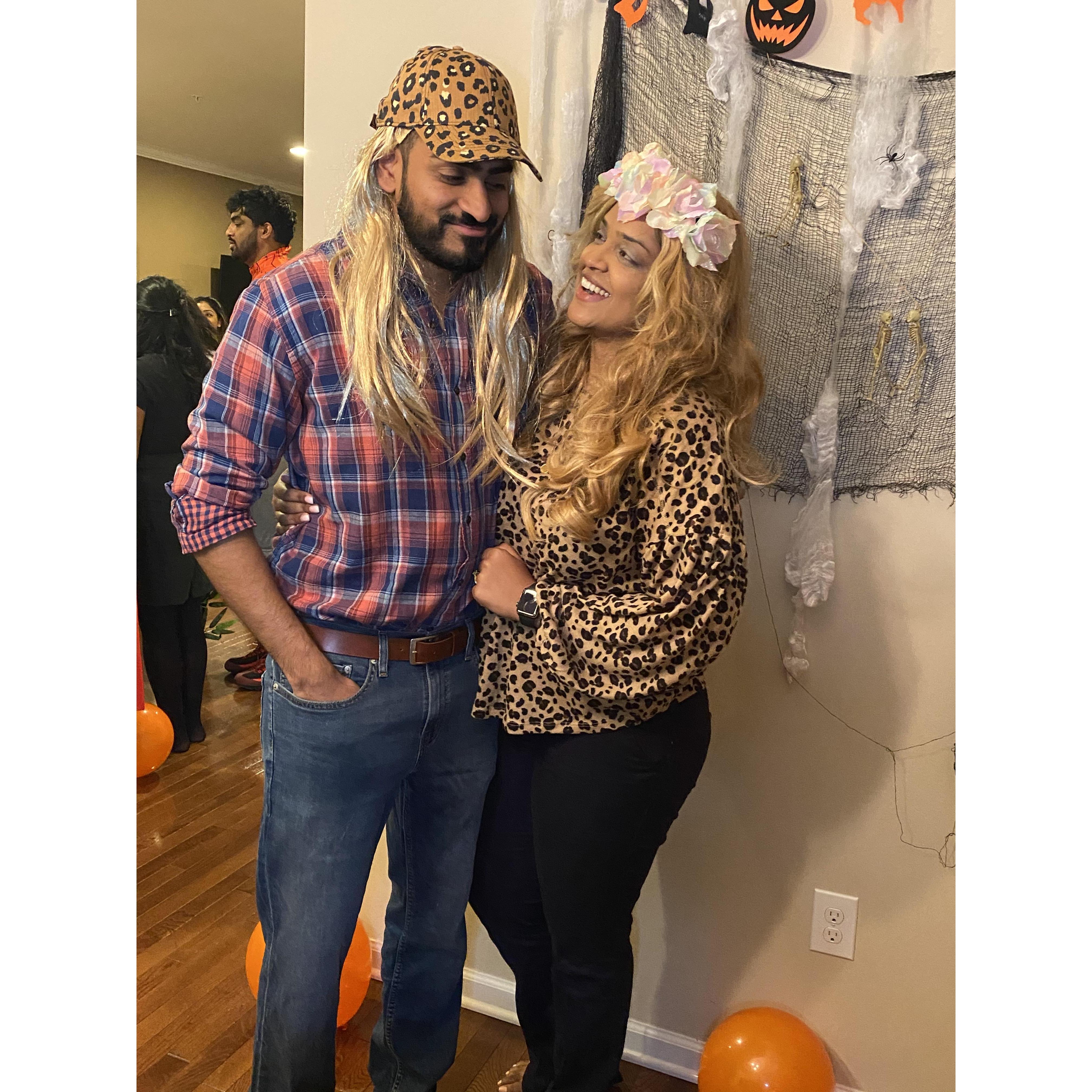 First of many couple costume parties