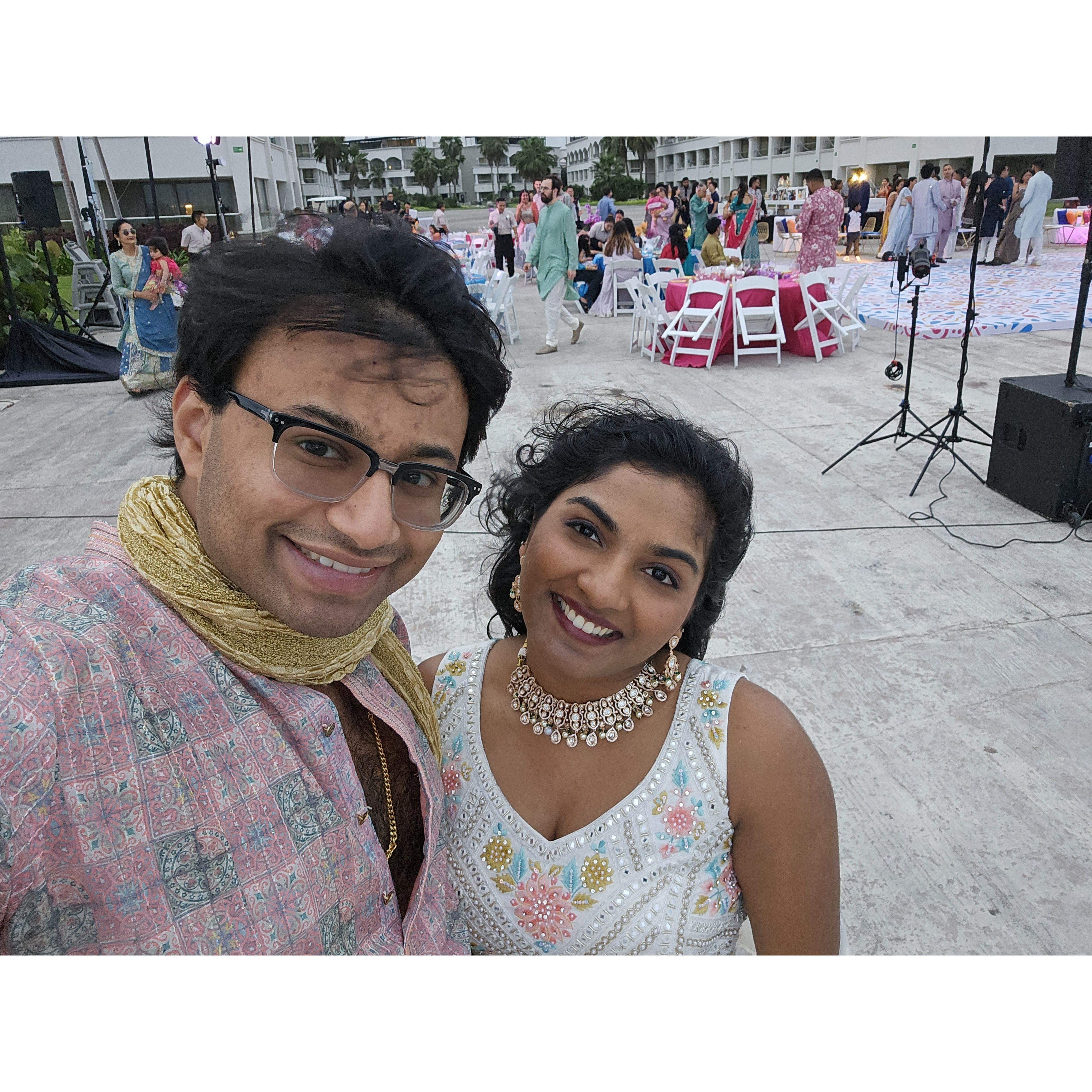 Nitya's cousin's wedding - Indian Formal!