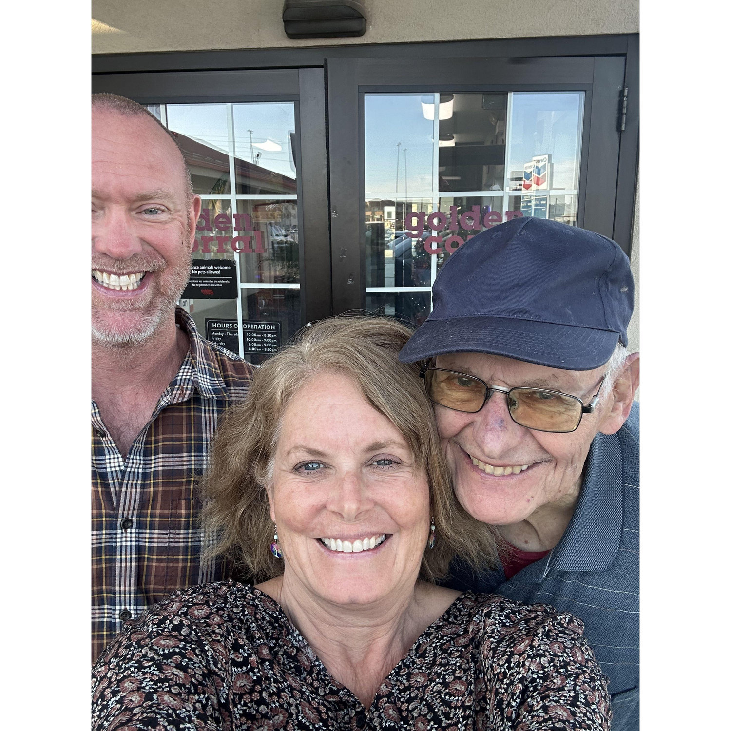 2025 Dad (Mark), Ed, Laura