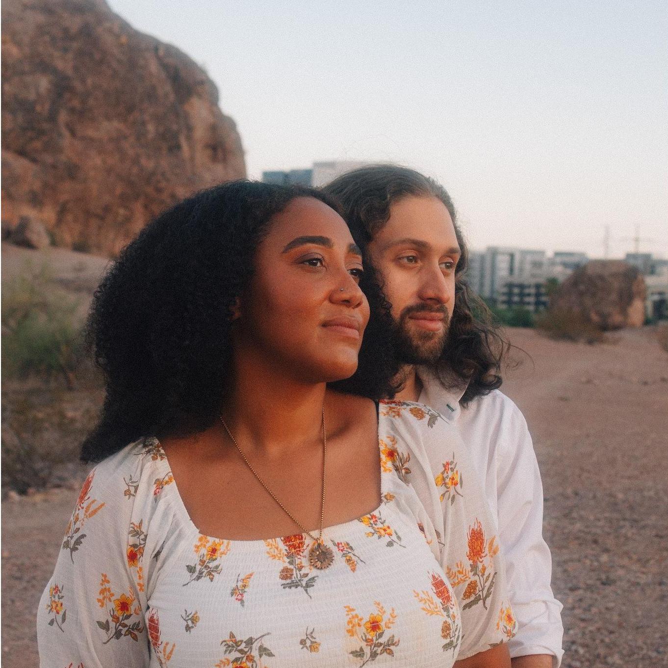 September 2024: Engagement photo shoot with Levi.