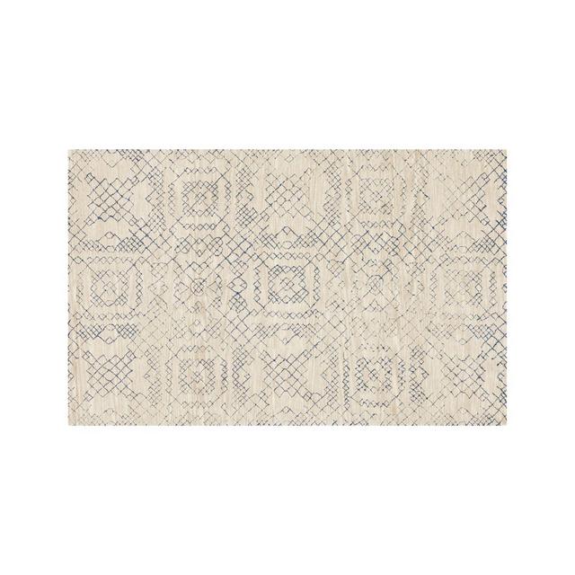 Azulejo Neutral Moroccan Style Rug 5'x8'