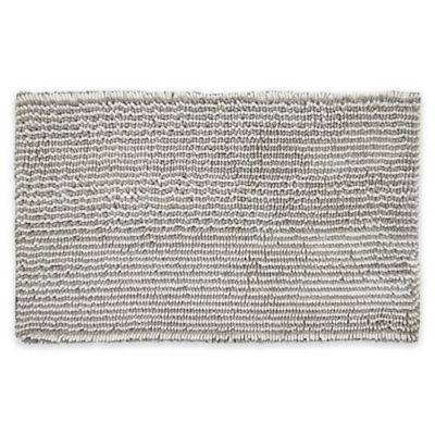 Home Dynamix Ultimate Luxury Heathered 21" x 34" Bath Mat in Grey