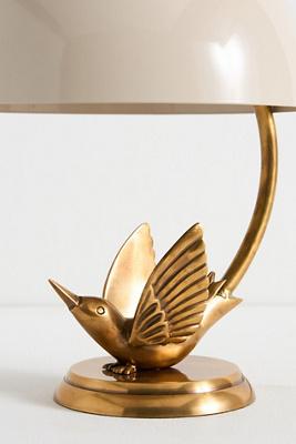The Icon Table Lamp: Hummingbird Edition