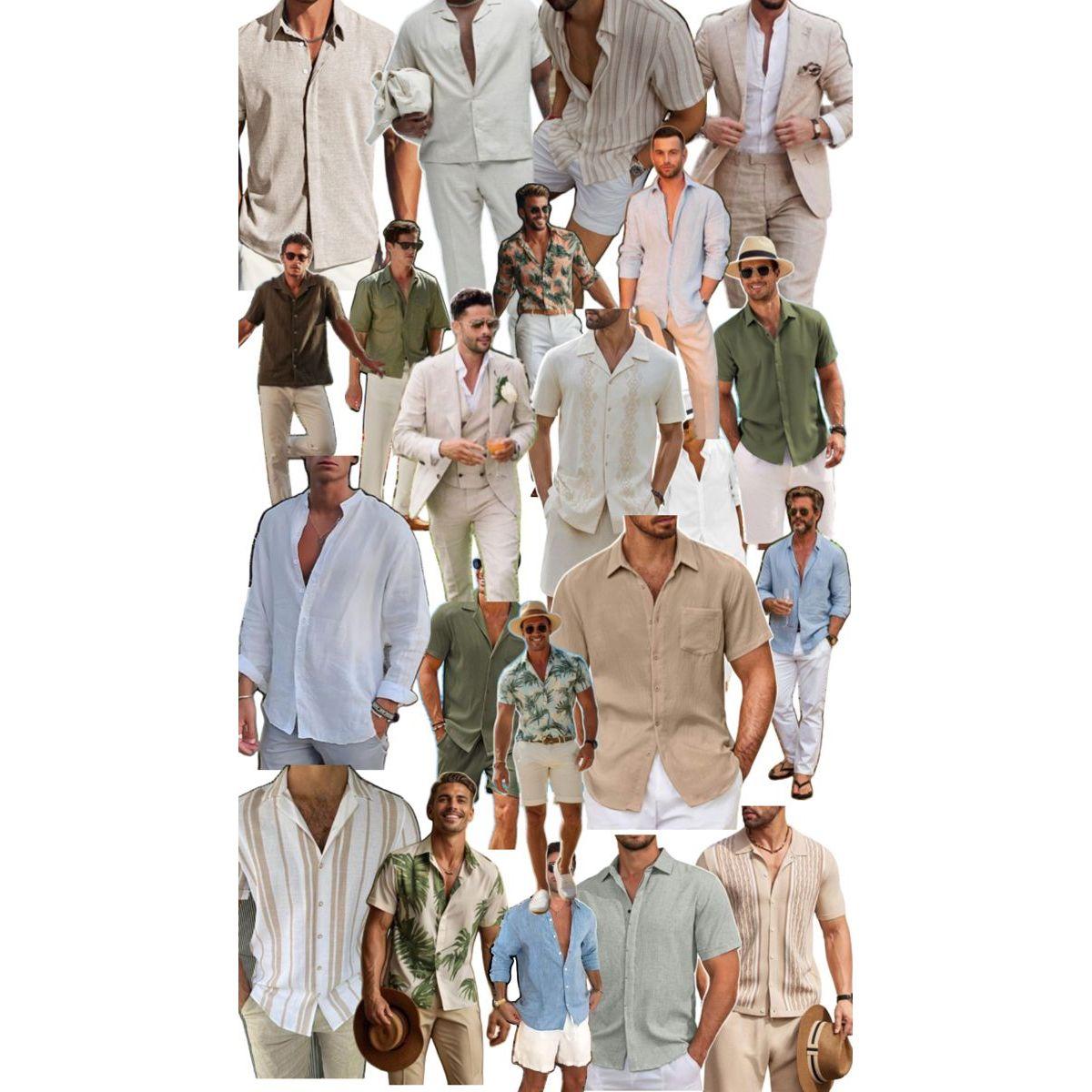 Men's Bonfire Attire Vision Board