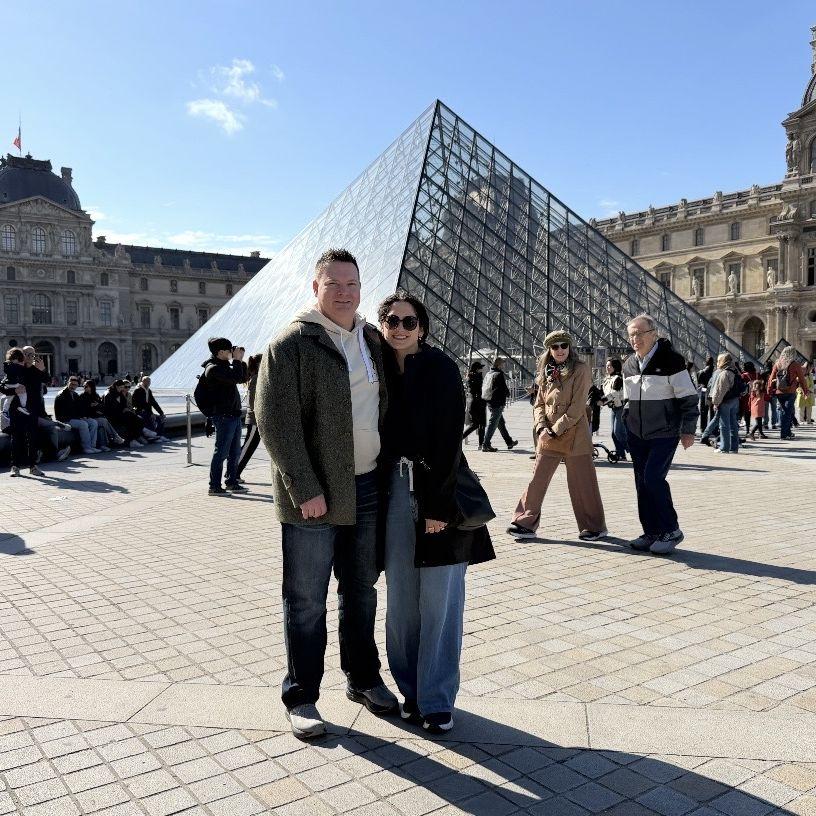 Thank you to our guide Paulo for capturing our time at the Louvre!
