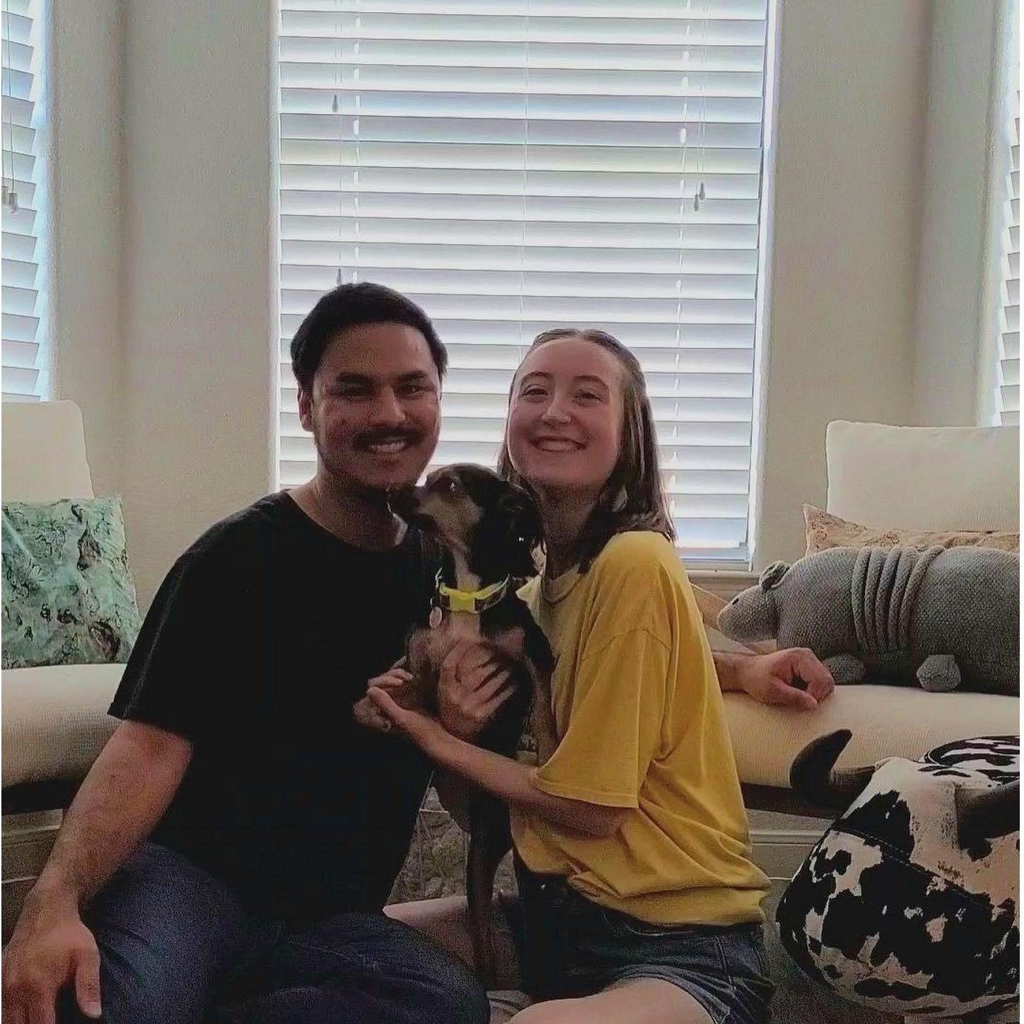 2022: Our first apartment with Margo!
