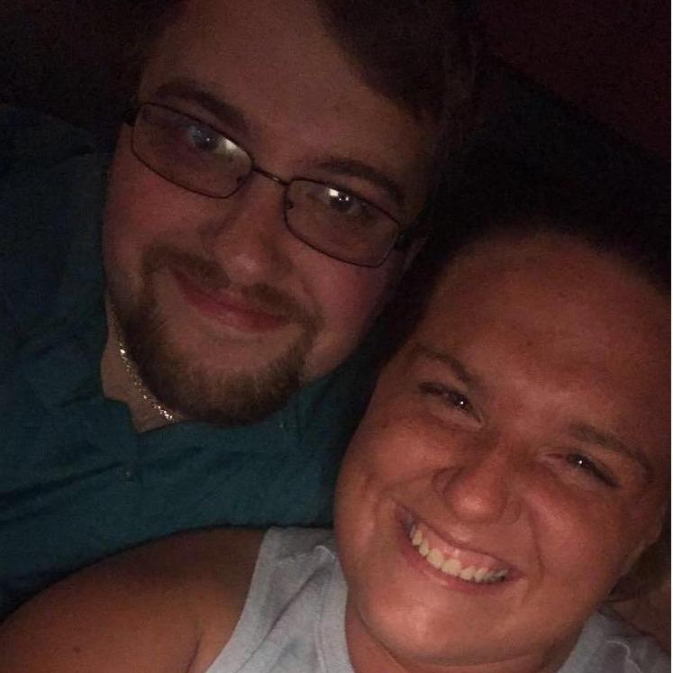 Our first photo together...summer of 2017.