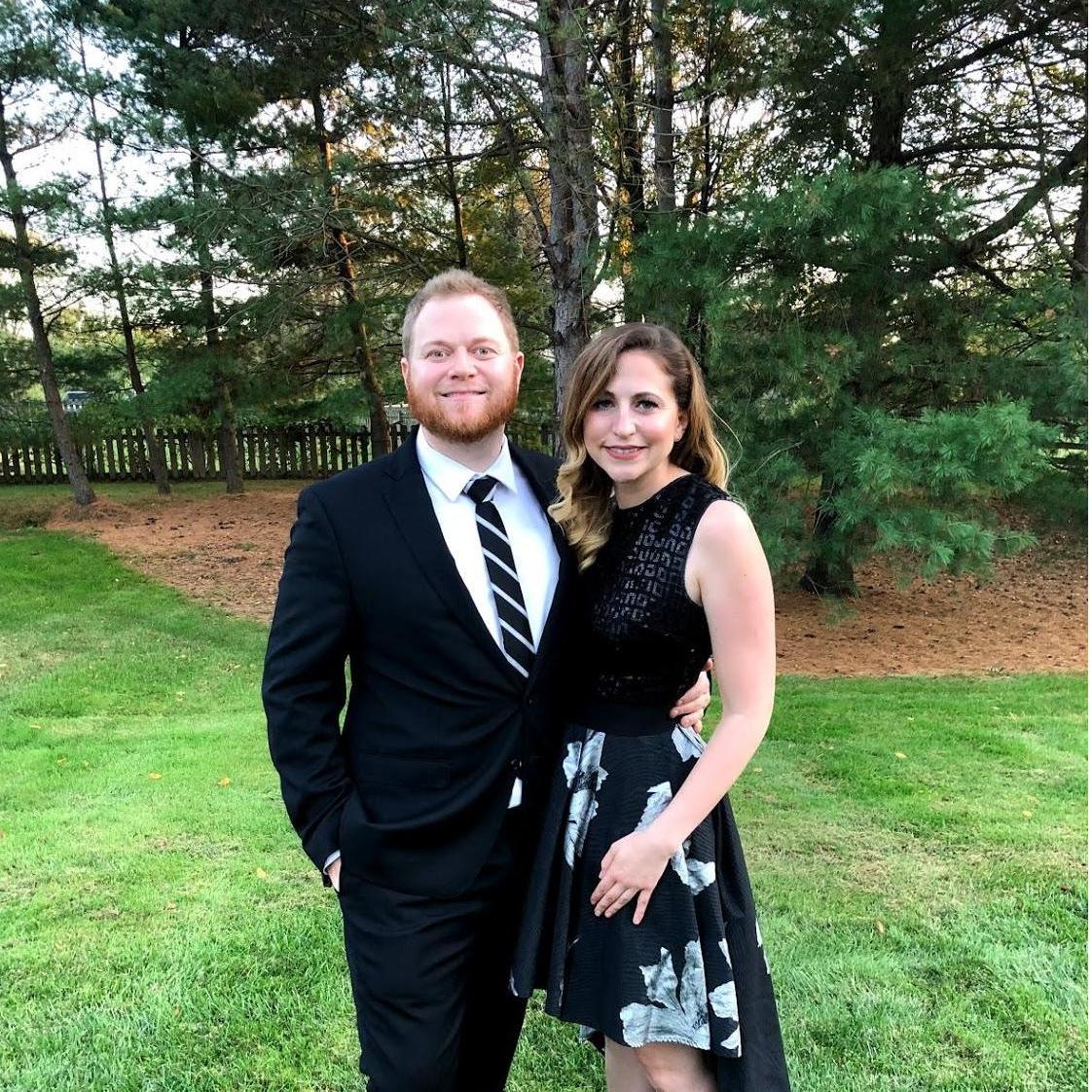 Celebrating Chris and Hillary!