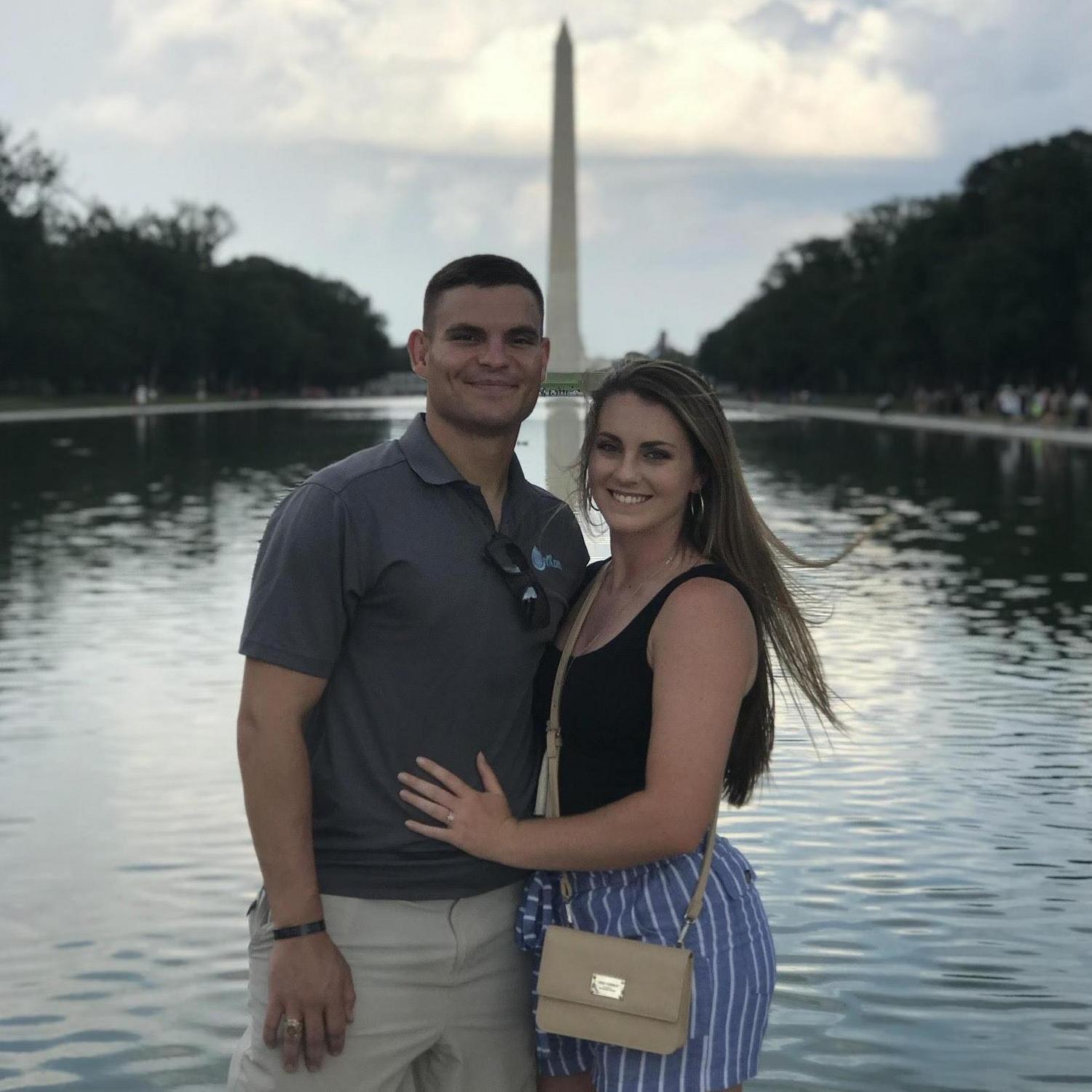 Spontaneous trips to see your fiance in Washington D.C. are always fun! 10/10 recommend