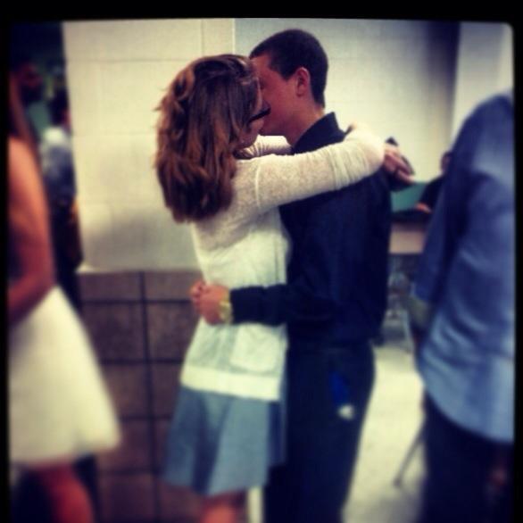 The day we started dating...May 24th 2013...the day our forever began