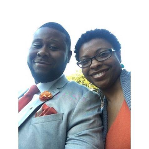 First wedding together as friends!