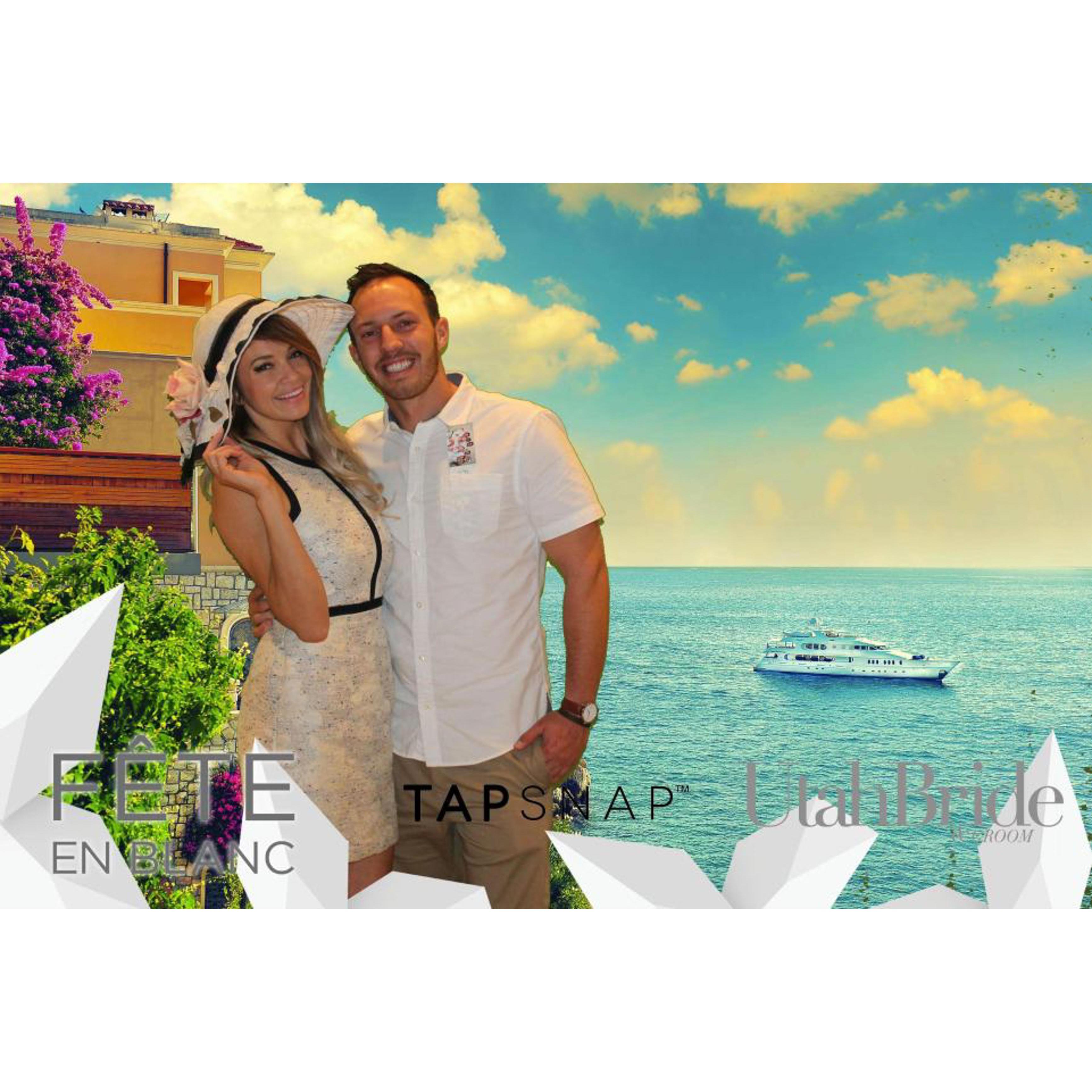 Event industry 'White Party' at Natural History Museum
