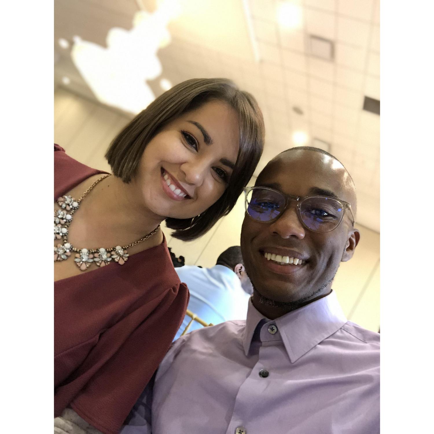 At Jason's Cousin's wedding in September 2019.