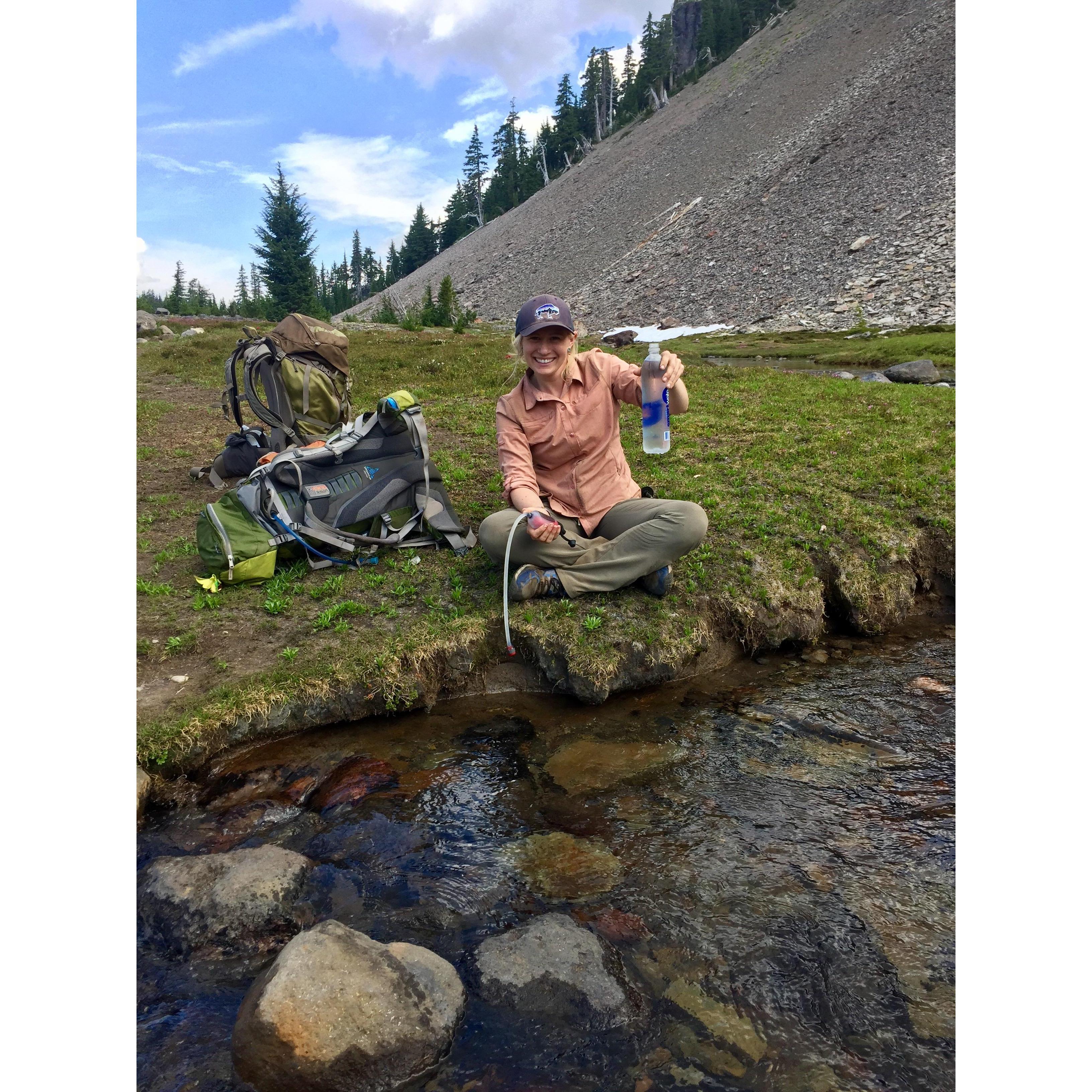 Backpacking in Bend!