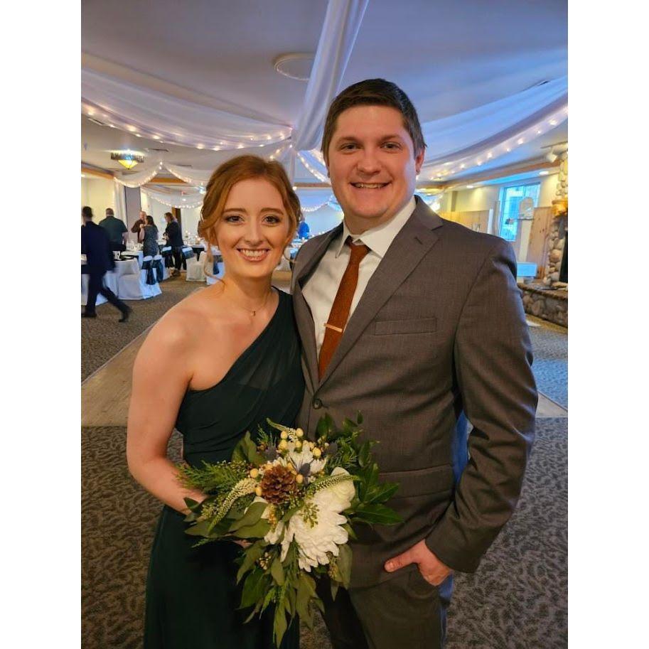 Celebrating some of our best friends on their wedding day!