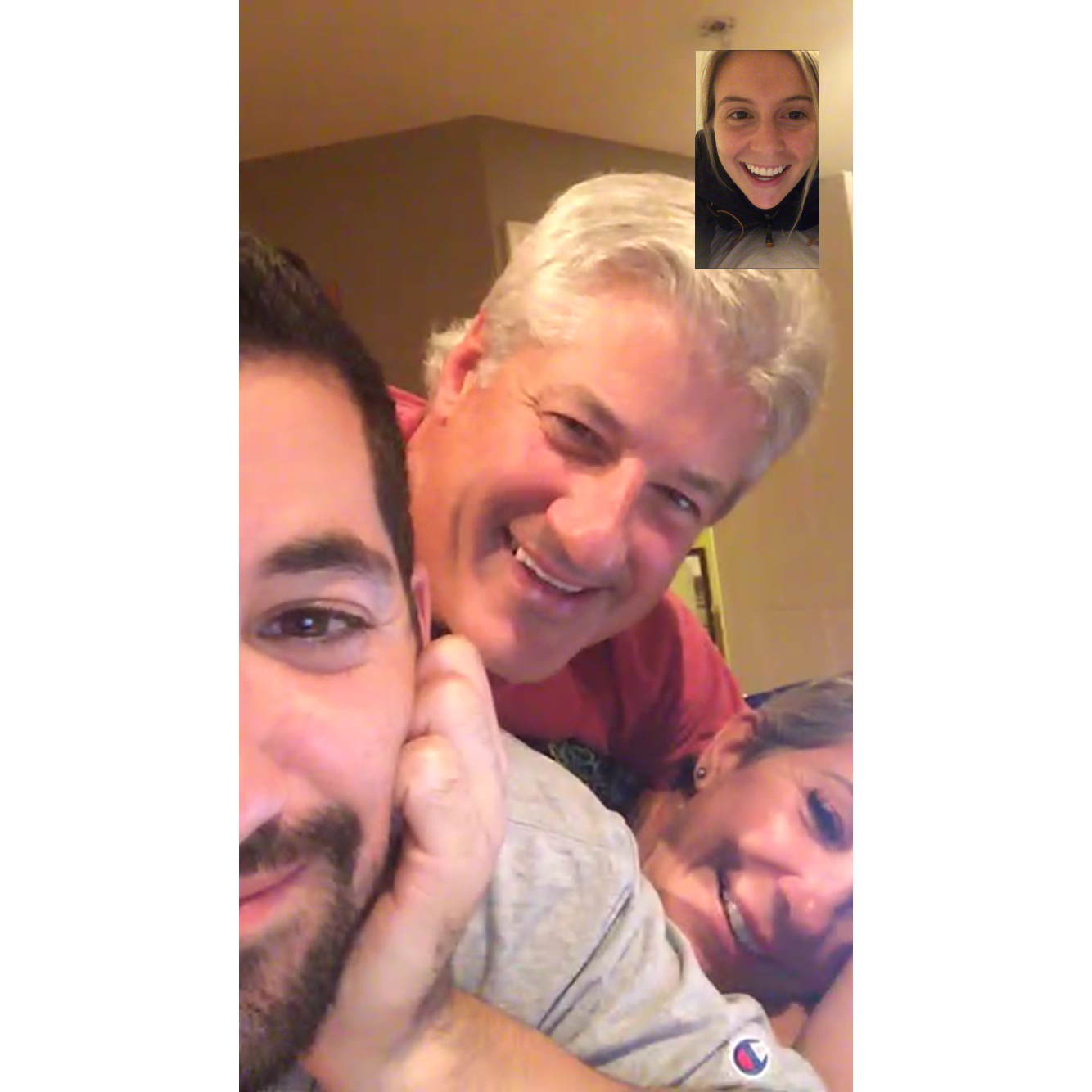 Long distance means lots and lots of FaceTime.