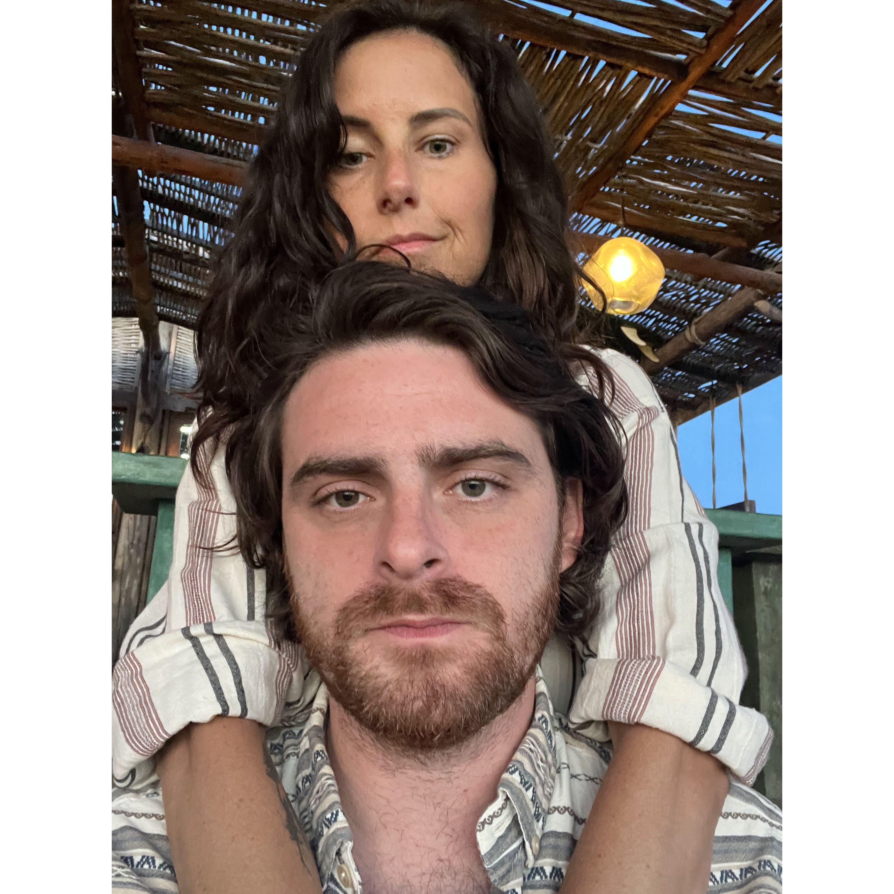 Dinner in Todos Santos, Mexico