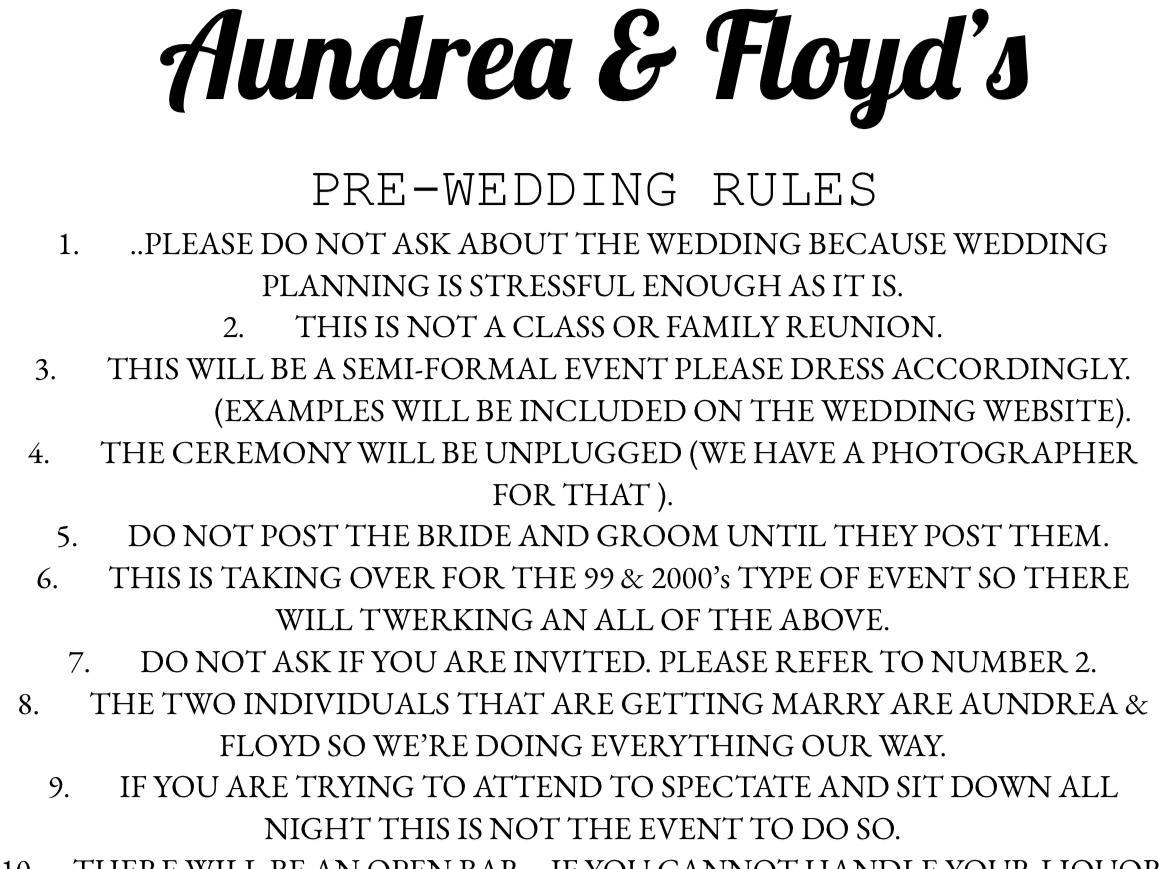 The Wedding Website of Aundrea Wilson and Floyd Jackson