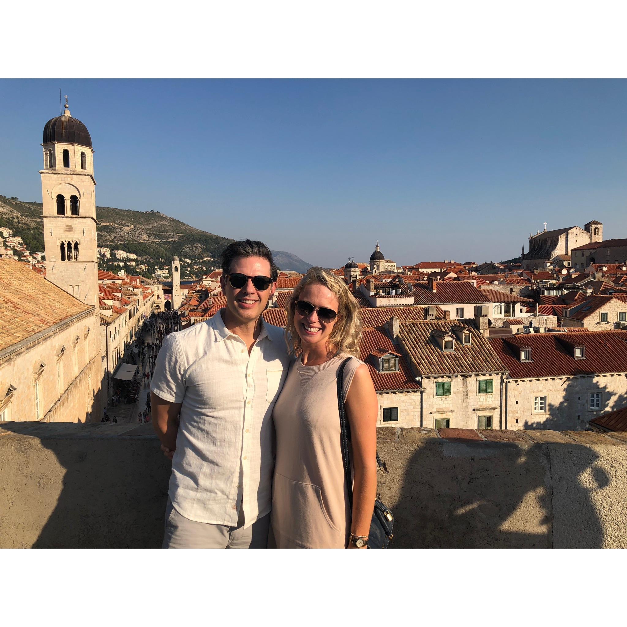Walking in King's Landing for those Game of Thrones fans! Here we are in Dubrovnik, Croatia