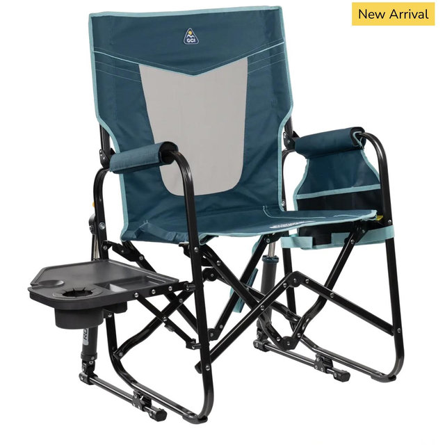 Stowaway Rocker™ with Side Table - Teal