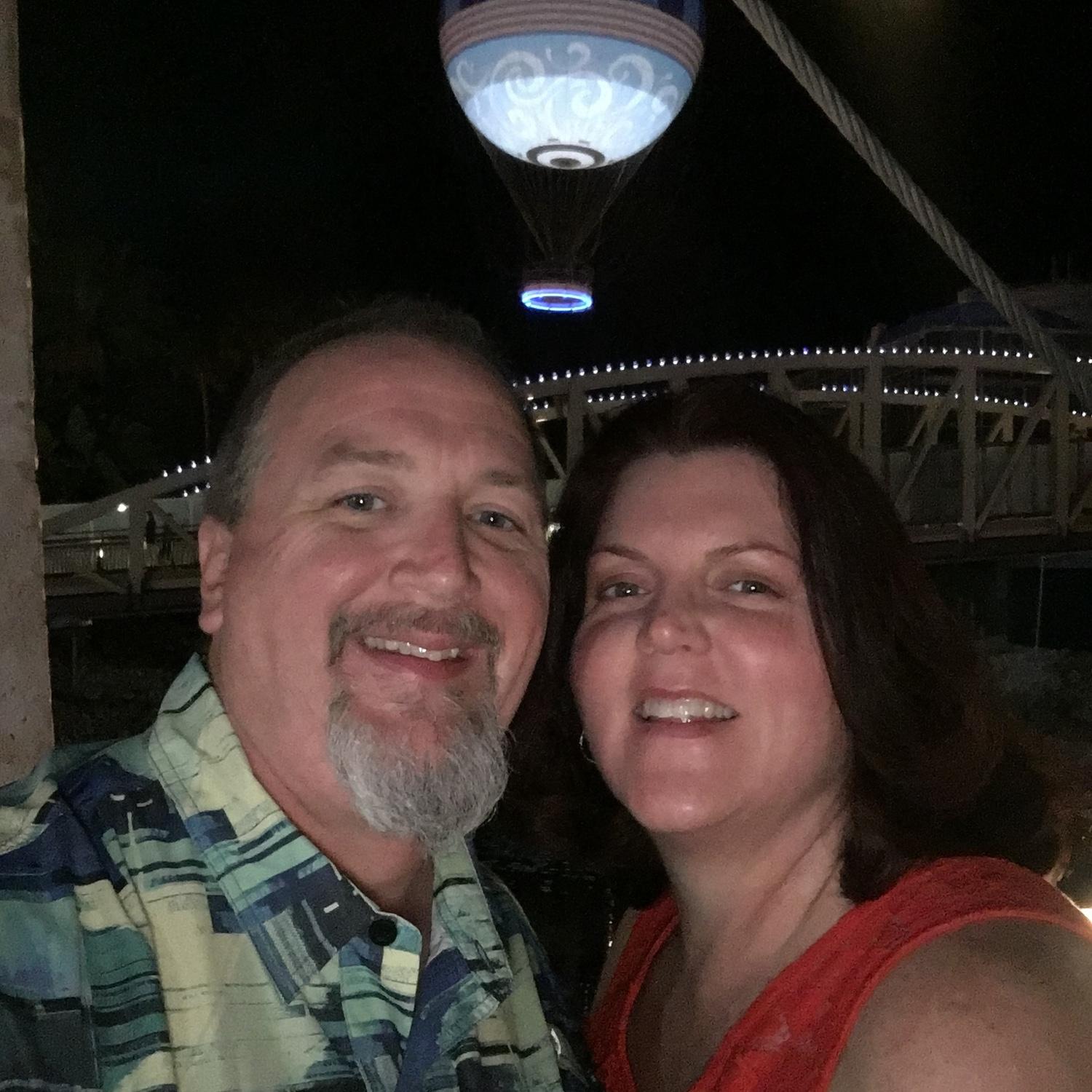 My 50th birthday at Disney! A wonderful day planned by Joe!