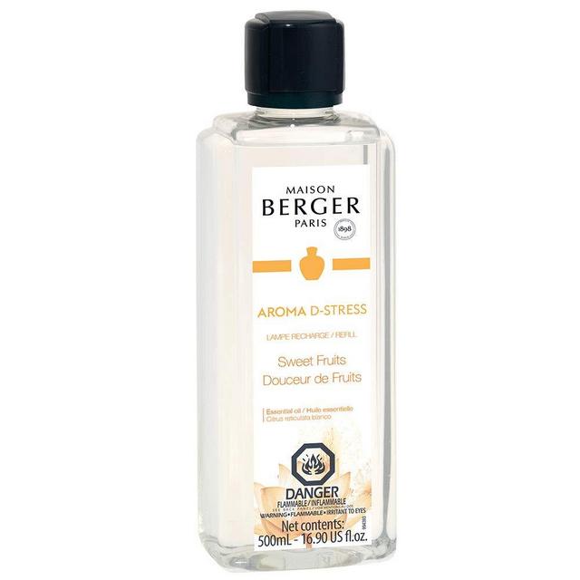 MAISON BERGER - Aroma D-Stress Lampe Berger Fragrance Refill for Home Fragrance Oil Diffuser - 16.9 Fluid Ounces - 500 milliliters