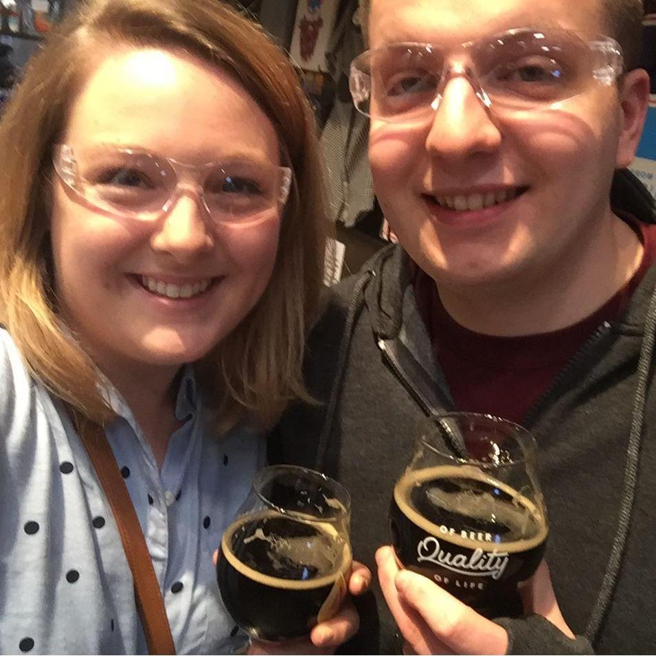 Marty & Erika take a tour of Austin Beerworks - January, 2019