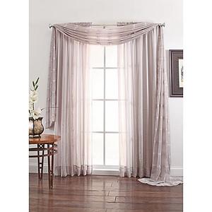 Linen Sheer Pocket Window Panel