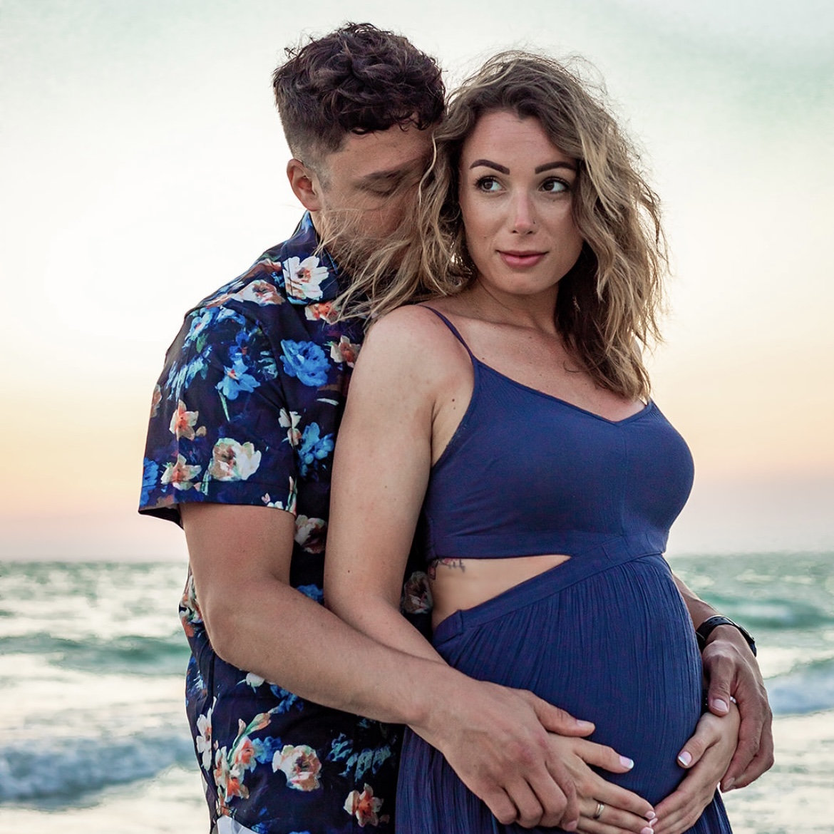 Sarasota, Florida - celebrating our 1 year anniversary and reveal of expecting Leo 🤍