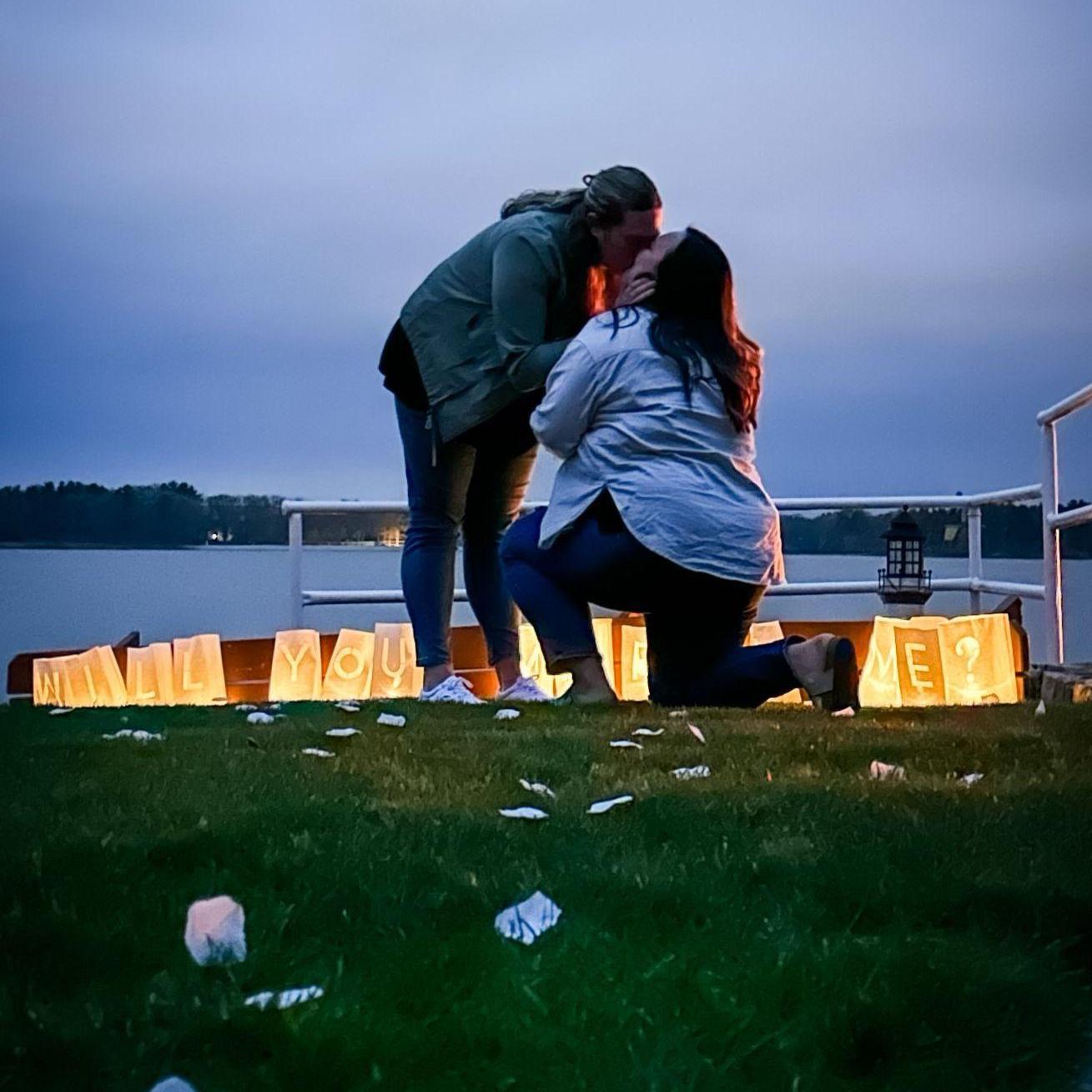 She said "Yes"...phew!