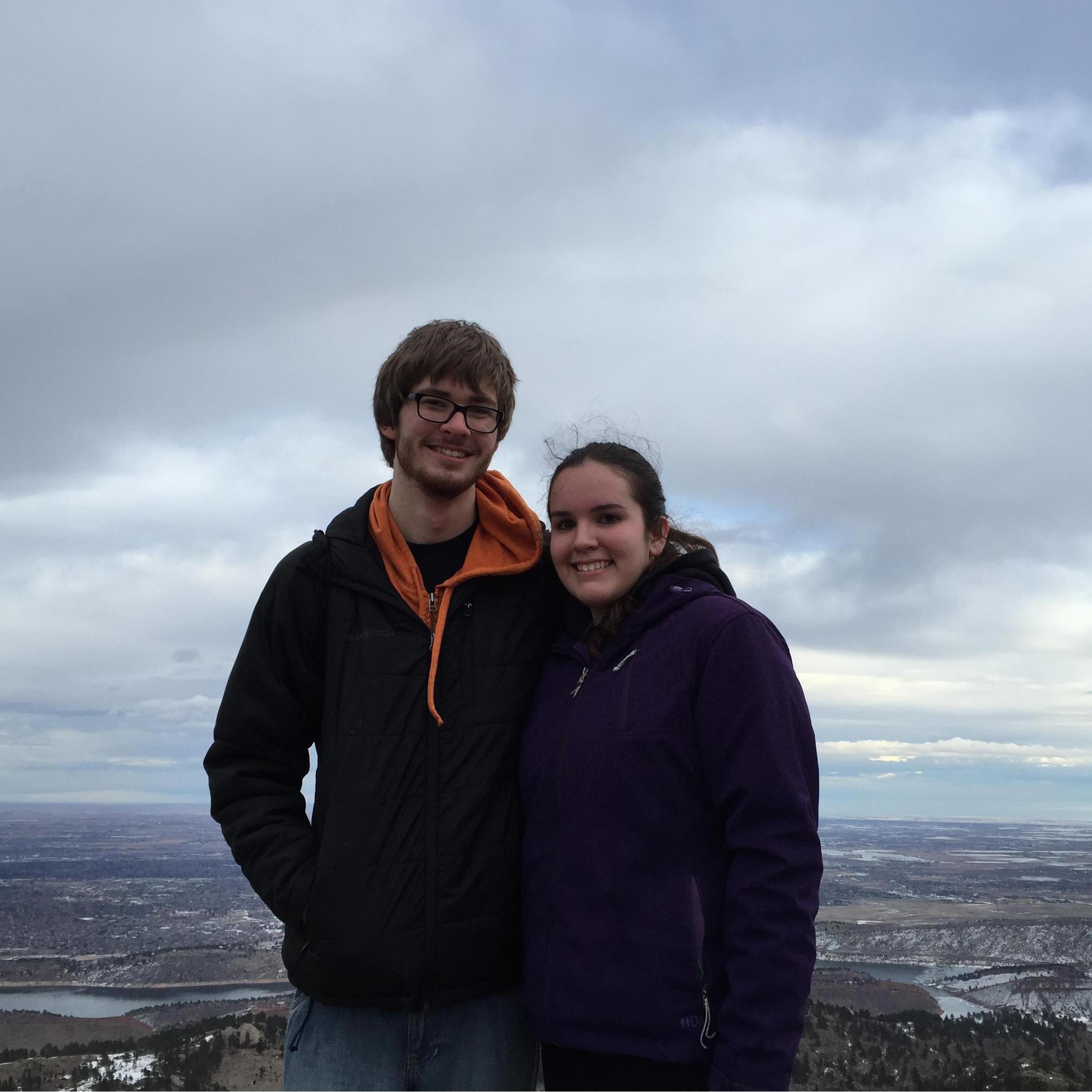 Our first hike ever togther!