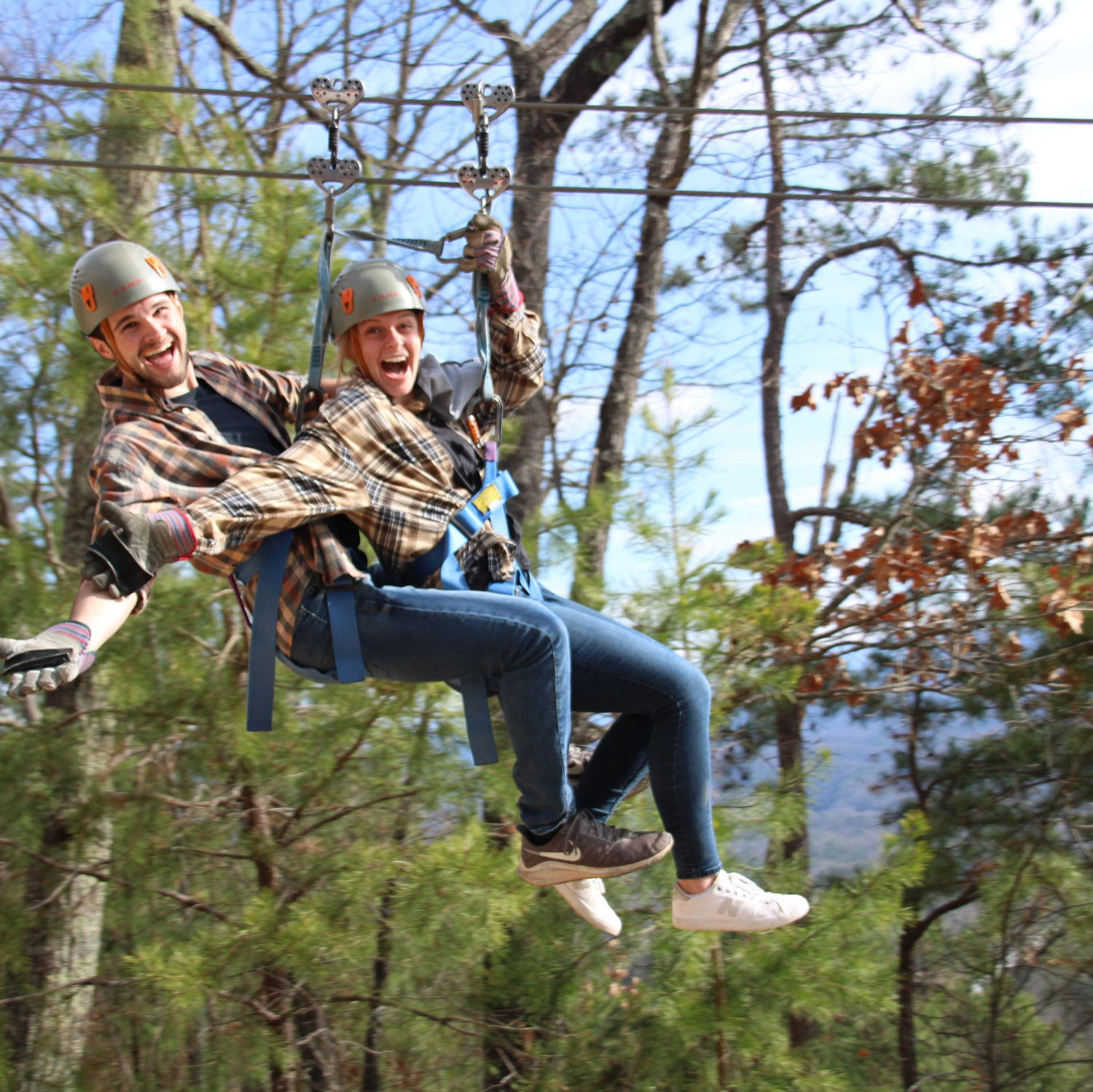 December 2021 - Ziplining in Tennessee