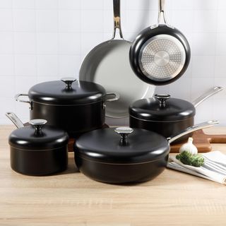 Kitchen Essentials Nonstick Potluck Porch 10-Piece Cookware Set