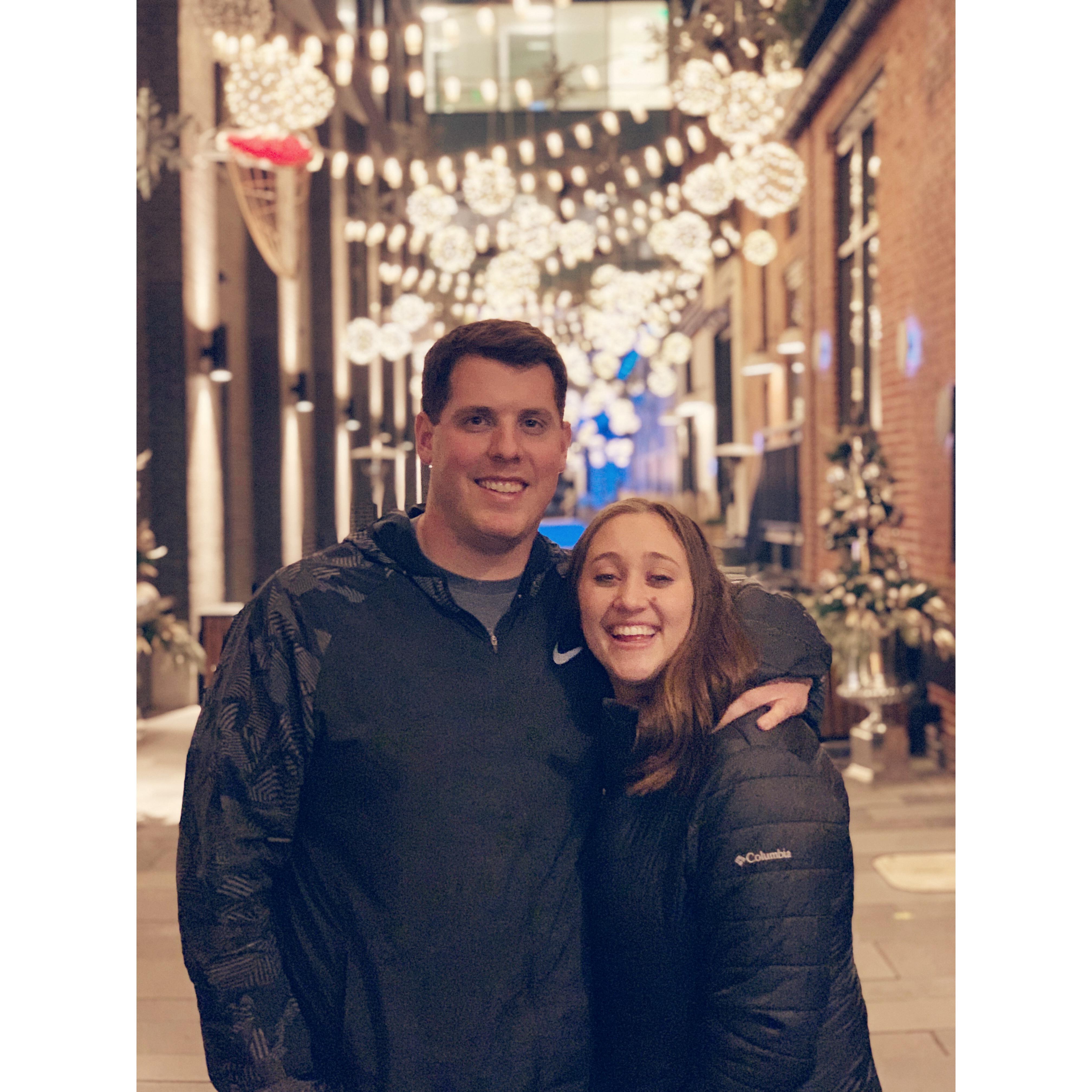 We took this the night of our 2 year anniversary <3