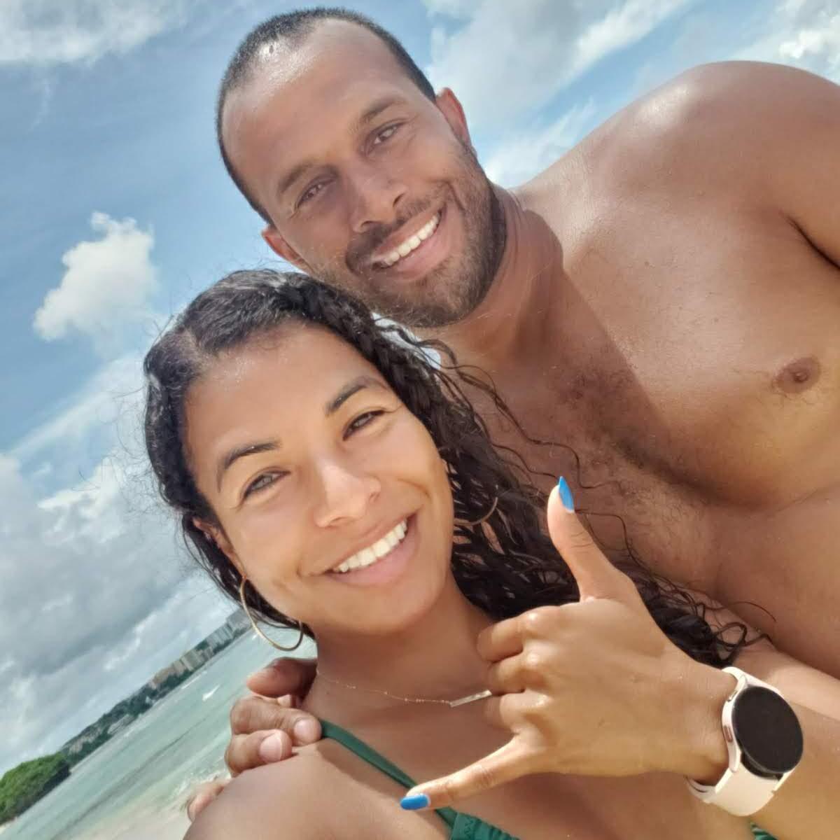 Hafa adai from Guam! Ashtri meeting Anis's family September 2022
