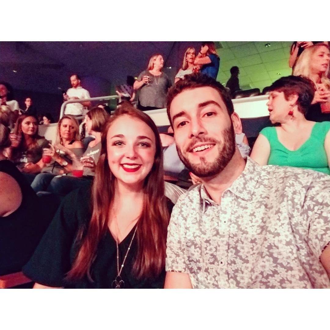 For Gui's 30th birthday, I went big and got him tickets to Justin Timberlake. It was a great surprise and a great concert!